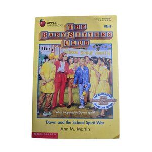 The Baby-sitters Club #84 Dawn and the School Spirit War Book